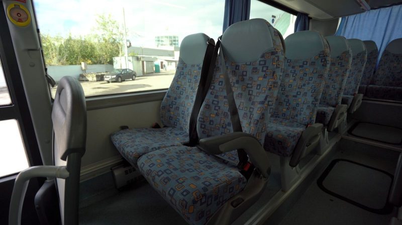 Пассажирские сидения в автобусе Man (993) 55+1