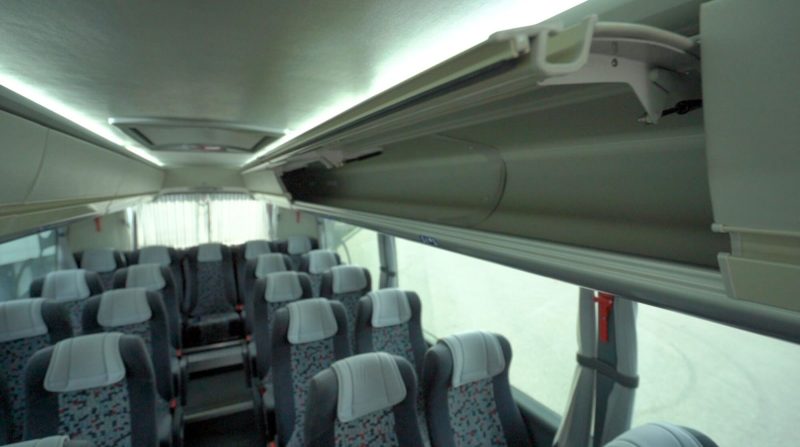 Пассажирские сидения в автобусе Scania Higer А80 (709, 953, 956) 51+1