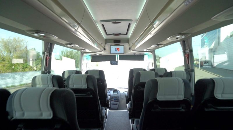 Салон автобуса Scania Higer А80 (709, 953, 956) 51+1