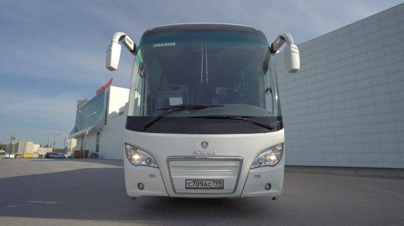 автобус Scania Higer А80 (709, 953, 956) 51+1 передний вид