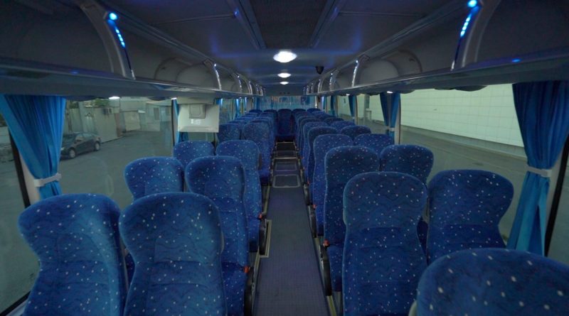 Пассажирские сидения в автобусе Yutong 6122Н9 2017 года 51+1 (с кулером)